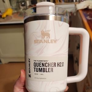 Stanley 40oz Rose quartz swirl tumbler